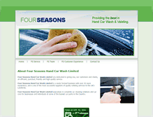 Tablet Screenshot of fourseasonsautowash.co.uk